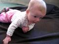 Chloe rolling around