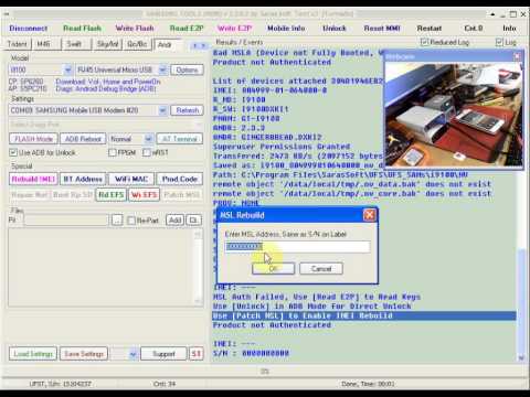 how to repair gt-i9100 imei with z3x
