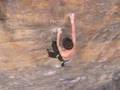 Thomas Anquetil 14 ans dans un 8b+