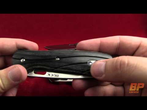 Buck Vantage Select 340 Folding Knife - Satin Plain