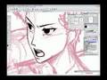 Inking a Sketch in Manga Studio