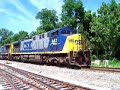 Southbound CSX Coal Train at Decoursey Ky.