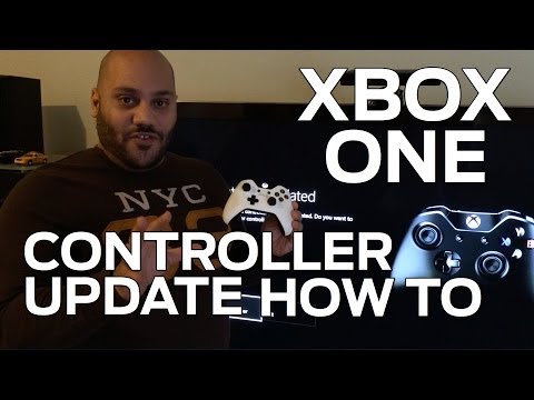 how to update xbox one controller
