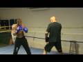 Pislik training on pads with Sieger.