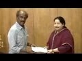 Rajinikanth meets Chief Minister Jayalalitha