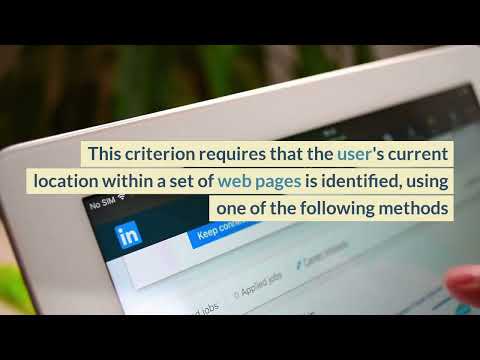 How to implement WCAG 2.1 Success Criterion 2.4.8 Location in code with examples