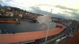 Whitby Tue 21st Jul 2015 24-Hour Time-lapse (Upriver)