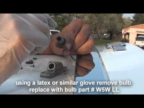 how to replace licence plate lights chevy cruze