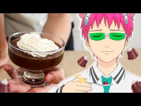 Самый легкий десерт из АНИМЕ | Рецепт любимого кофейного желе Сайки Кусуо |SUB ENG, FR, ESP, IT, 中文