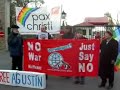 demonstration in würzburg to free co agustin aguayo
