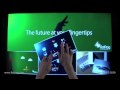 FlatFrog multi-touch video demo