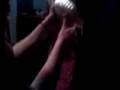 Justan gets pied