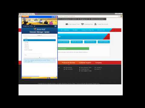 how to administer joomla