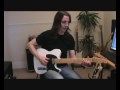 Dave Baker plays 'Peach Melba' a short original compositon on a Webster T-52 Tele style Guitar