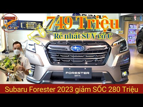 ????Xe Subaru Forester 2023 ????giá 749 triệu-Rẻ nhất phân khúc SUV cỡ C |???? 0394041.222