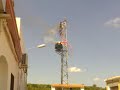 transformador ardiendo