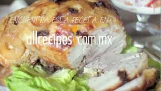 Pierna de cerdo mechada
