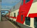 Turku VR Sr2 locomotive with Talgo train