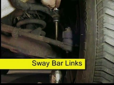 Sway Bar Link Replacement DIY, How To