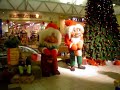 Mr. & Mrs. Santa dancing Mr. & Mrs. Santa dancing