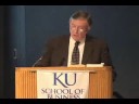 ray anderson, world leader in the sustainable business movement and chairman of interface global, delivers the 2008 sutton ethics lecture at the ku school of business.