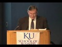 ray anderson, world leader in the sustainable business movement and chairman of interface global, delivers the 2008 sutton ethics lecture at the ku school of business.