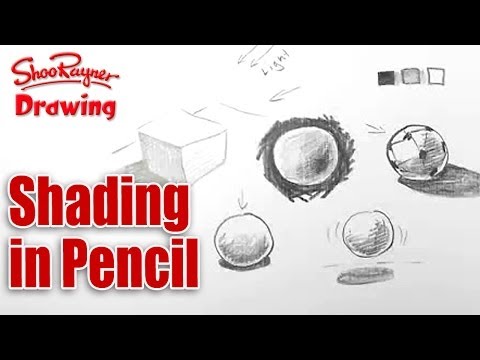 How to shade with pencil