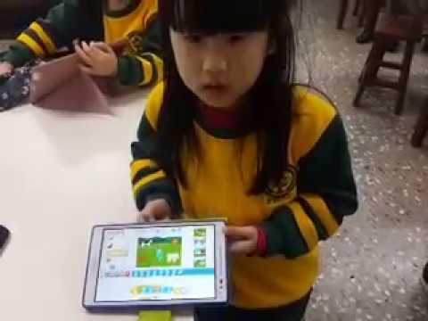 育才國小 ScratchJr_李同學的「看誰不一樣」-107學年度第一學期SCRATCHJR競賽