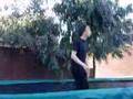 Trampoline version of HappySlip song