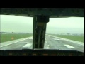 Strong Crosswind Landing London Heathrow
