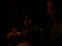 my niece readin a book