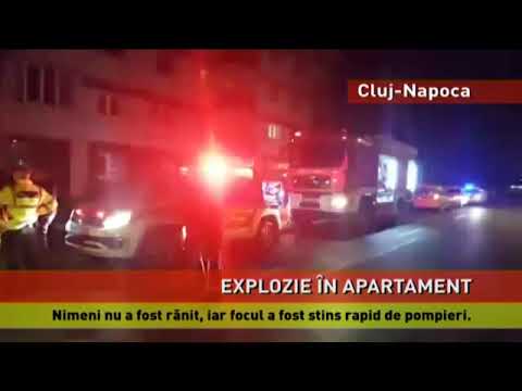 Explozie în apartament