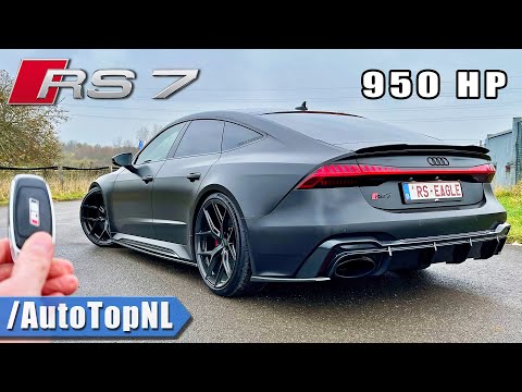 950HP AUDI RS7 C8 | REVIEW *331KM/H* on AUTOBAHN [NO SPEED LIMIT] by AutoTopNL