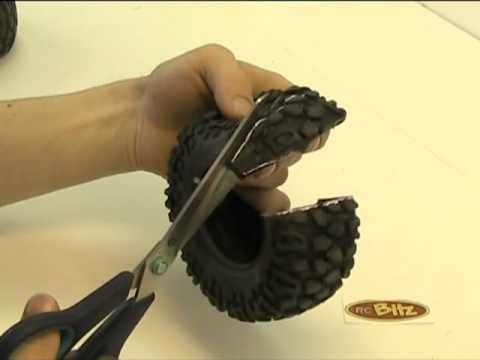 how to vent rc tires