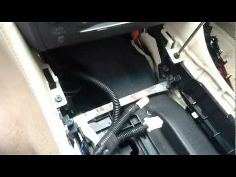 How to Remove 2006 + Lexus GS Headunit Stereo Navigation System Screen