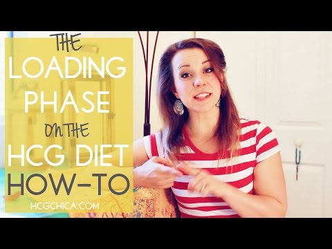 how to properly load on hcg