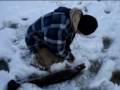 videos de Ice Fishing Northern Pike 40 inch monster Tip up