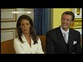Joachim and Marie Engagement Press Conference