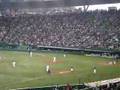 2008開幕戦 西武-オリックス　ラロッカ犠牲フライ