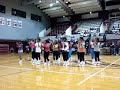 NCCU Cheerleders During Midnight Maddness