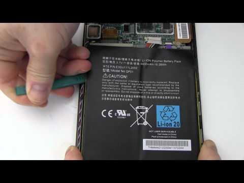 how to replace a kindle fire battery