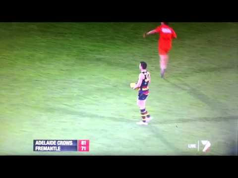 Last 41 seconds Adelaide Crows vs Fremantle Second Semi Final 2012
