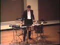 4th mvt of the william kraft french suite for solo percussion.  performed at my recital in 1993