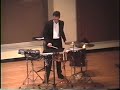 4th mvt of the william kraft french suite for solo percussion.  performed at my recital in 1993