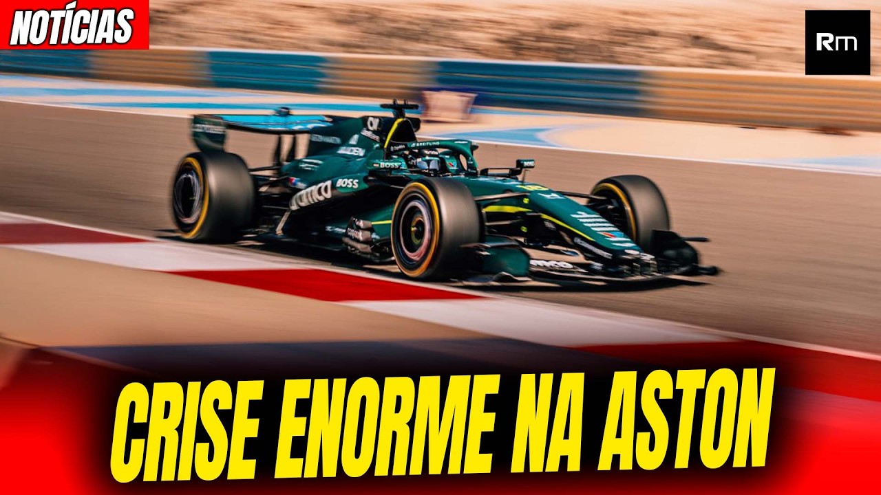 CRISE NA ASTON MARTIN 4 SEGUNDOS MAIS LENTA - CARRO E MOTOR CRITICADOS POR STROLL #f1