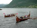 Viking ship regatta in Norway