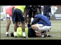 Patada directa de Edson en Cracks