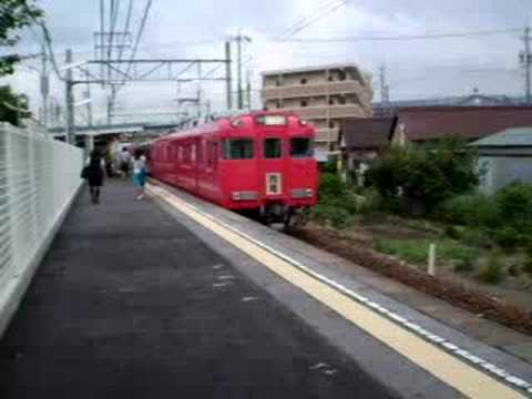碧海古井駅の 電車