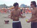 in spiaggia ai lidi