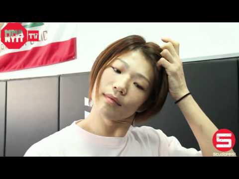 Strikeforce prefight interview Hiroko Yamanaka